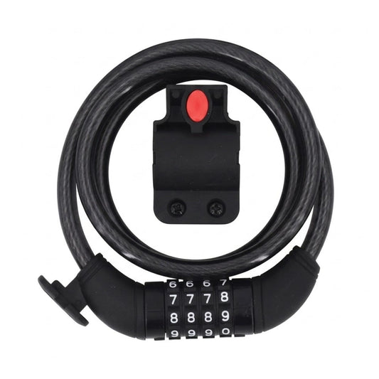 ToolRite 3.3ft Heavy Duty Combination Bicycle Cable Lock