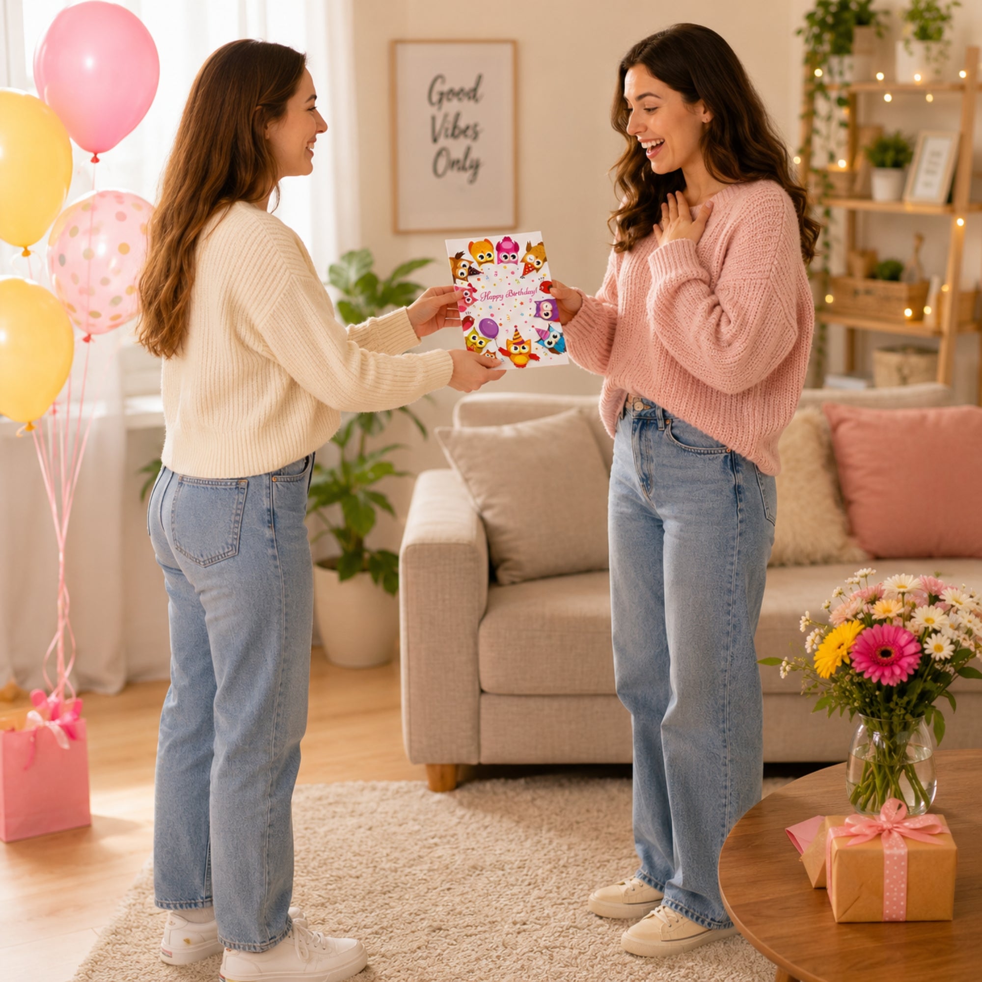 Decorative 3D Birthday Greeting Card for Gifts