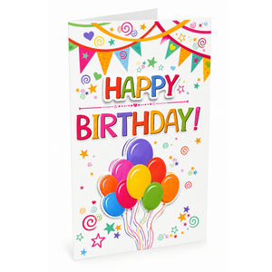3D Happy Birthday Greeting Card Party Celebration Gift