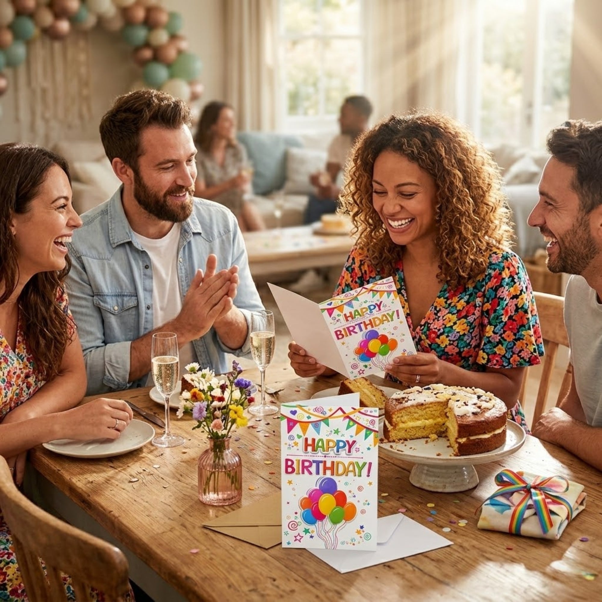 Pop Up Birthday Greeting Card Party Gift Decor