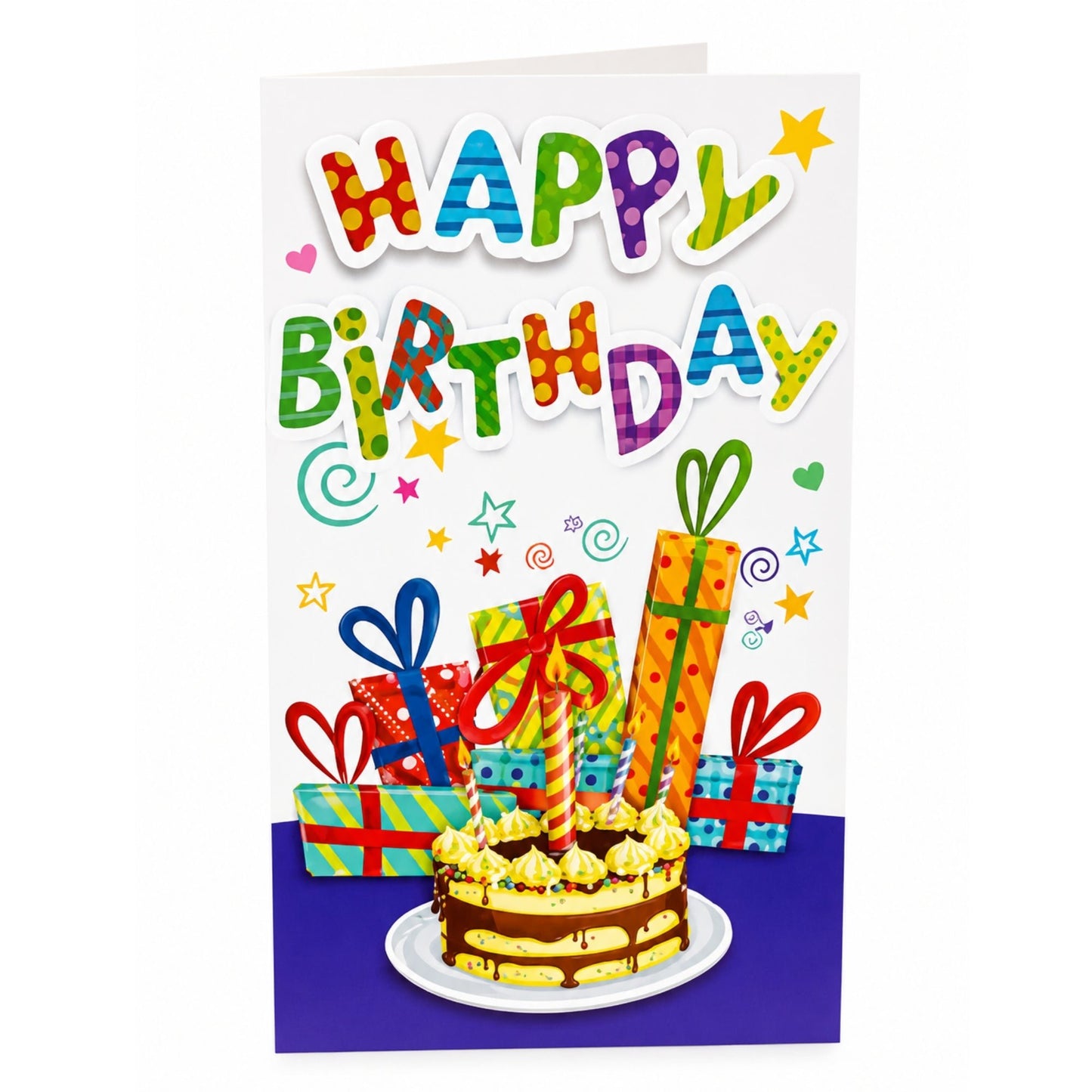 3D Happy Birthday Greeting Card Celebration Decor