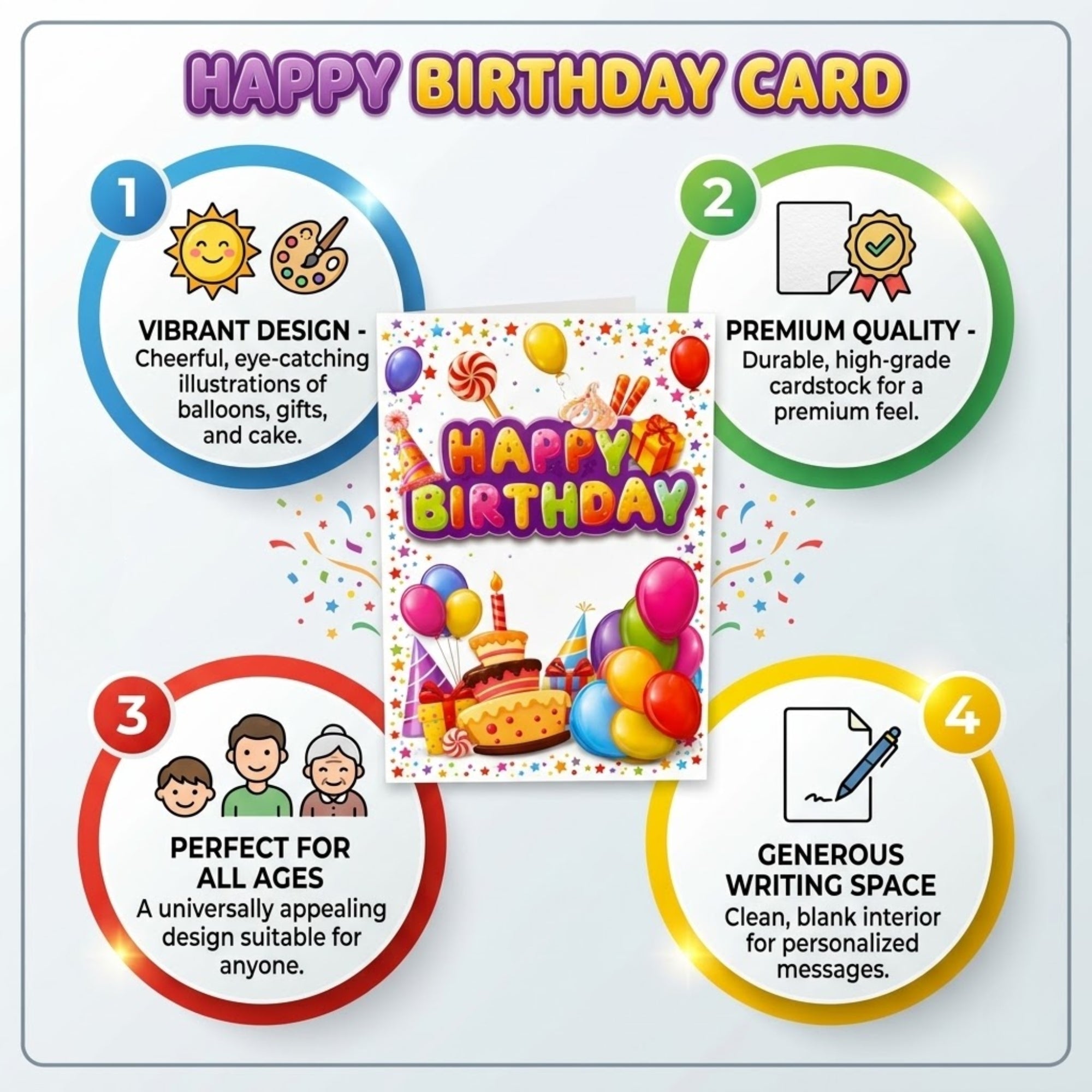Pop Up Birthday Greeting Card Celebration Decor