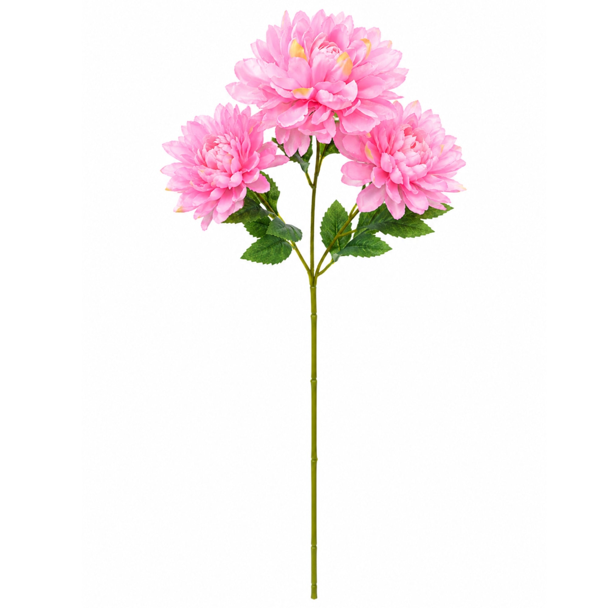 24 Inch Artificial Dahlia Flower Stem for Floral Decor Display