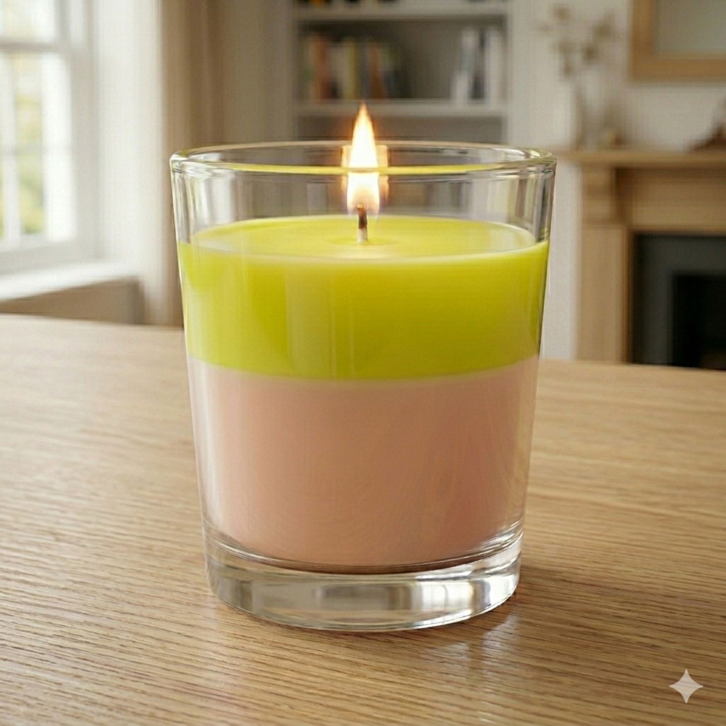 3.5oz Double Scented Rose Lavender and Peach Blossom Jar Candle Candles product detail image