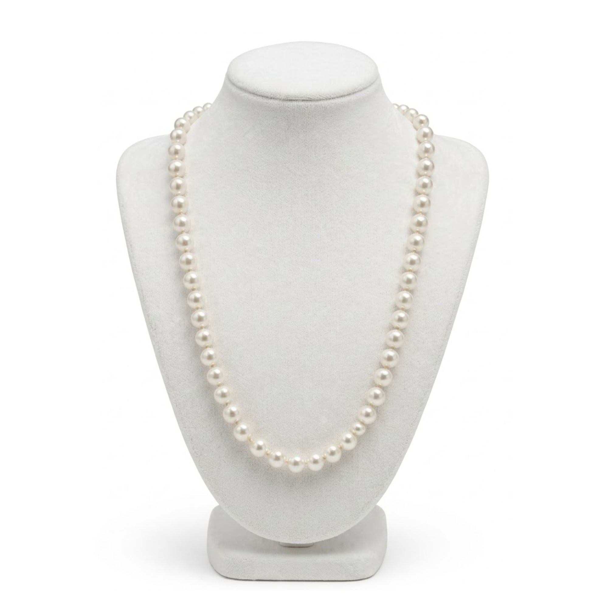 30" Classic Cultured Shell Pearl Strand Elegant Women Necklace main product image
