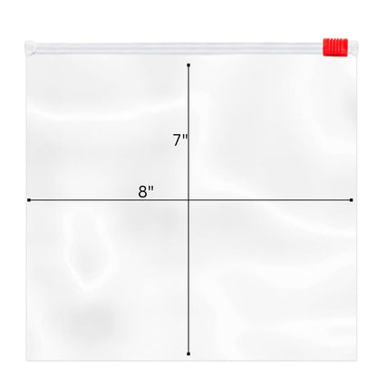 Whiteboard with dimensions labeled as 8 inches by 7 inches on a white background