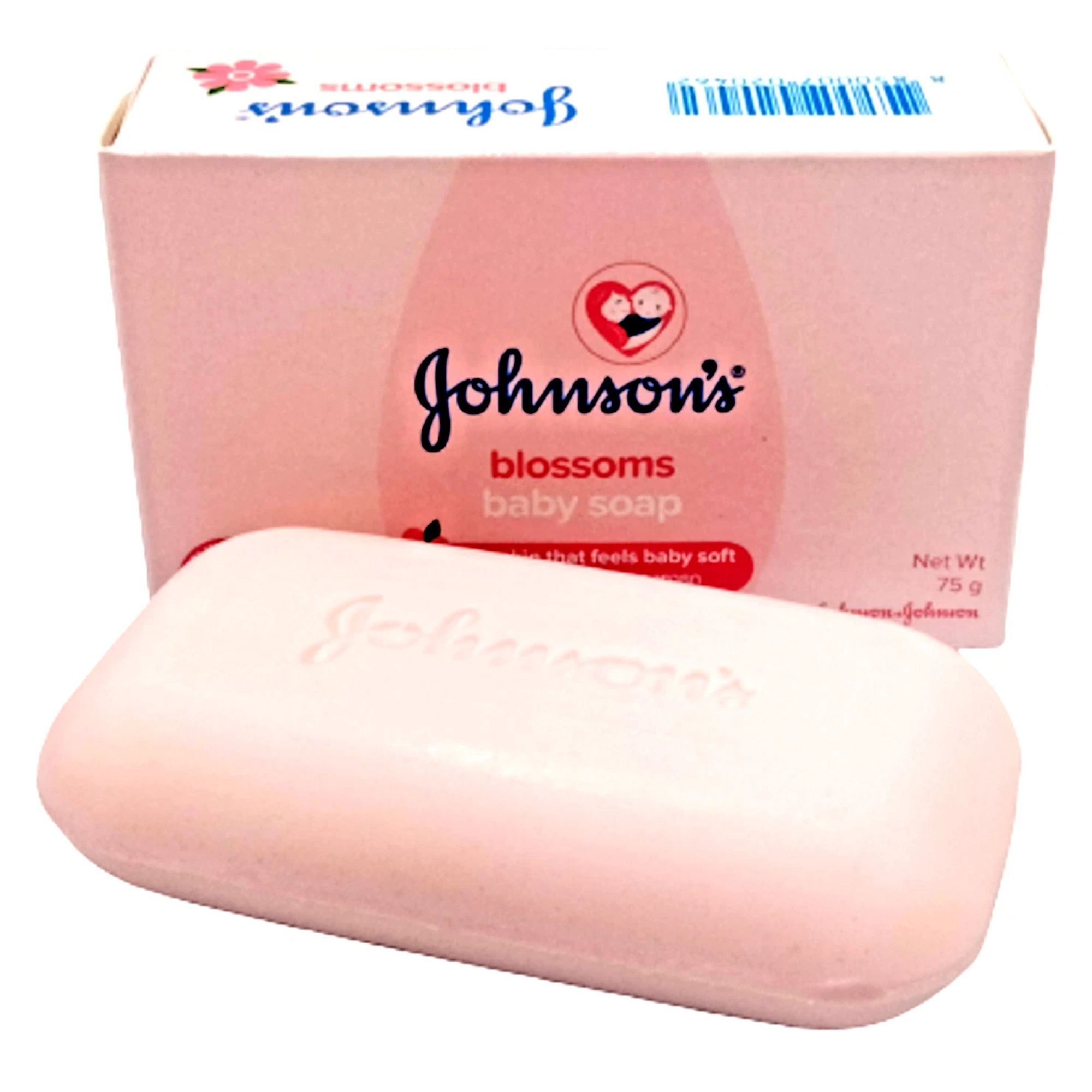 Johnson’s Blossoms Baby Soap Gentle Cleansing Bar for Baby Soft Skin 75 g Baby Bathing Baby Soap Bath Soap Bathroom product