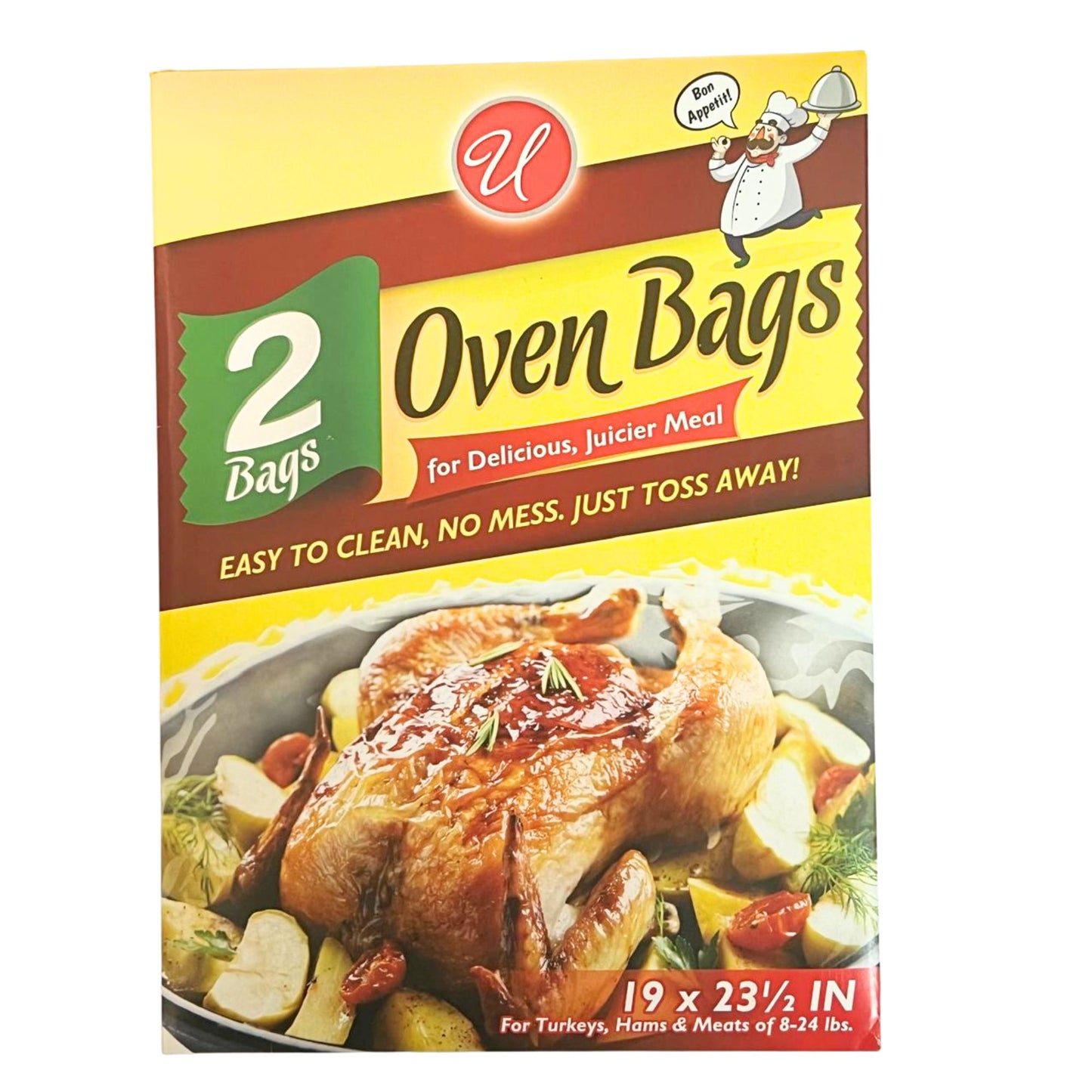 2 Bags of Oven Bags for Delicious , Juicier & Just Toss Meal