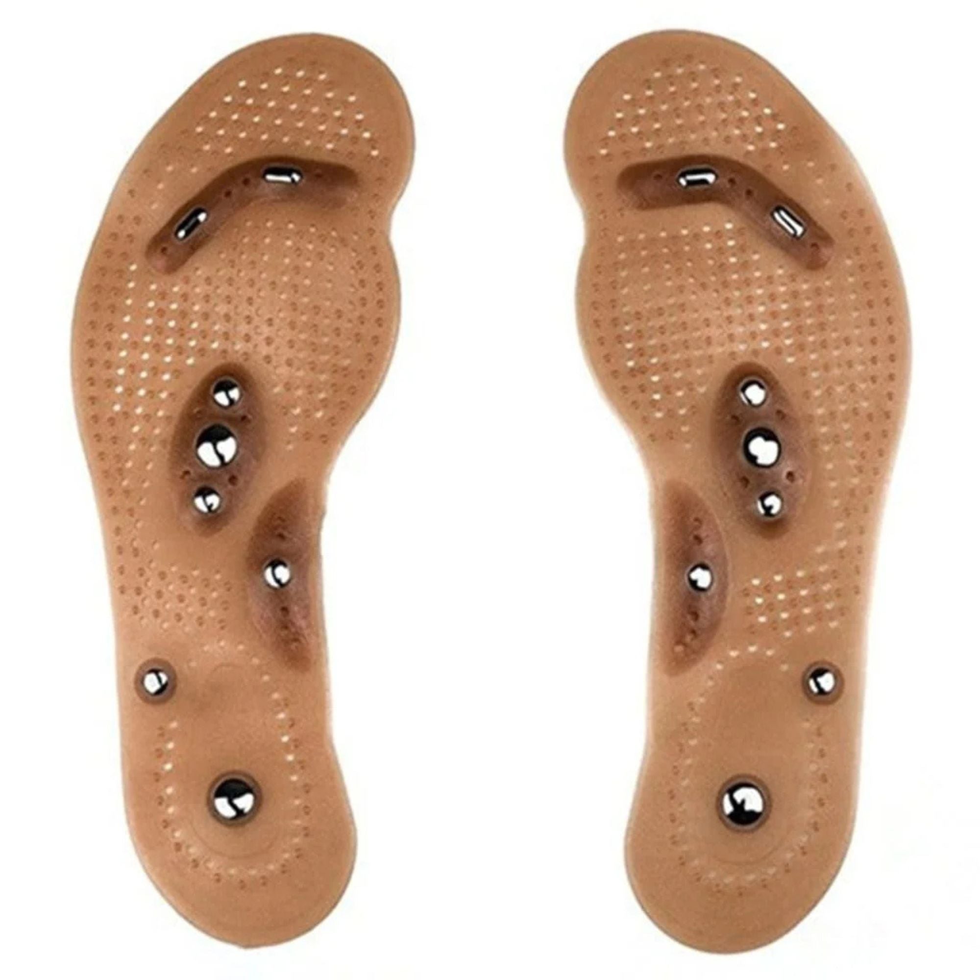 10.5" Magnetic Massage Acupressure Reflexology Foot Therapy Shoe Insoles :1 pair Insoles & Inserts main product image