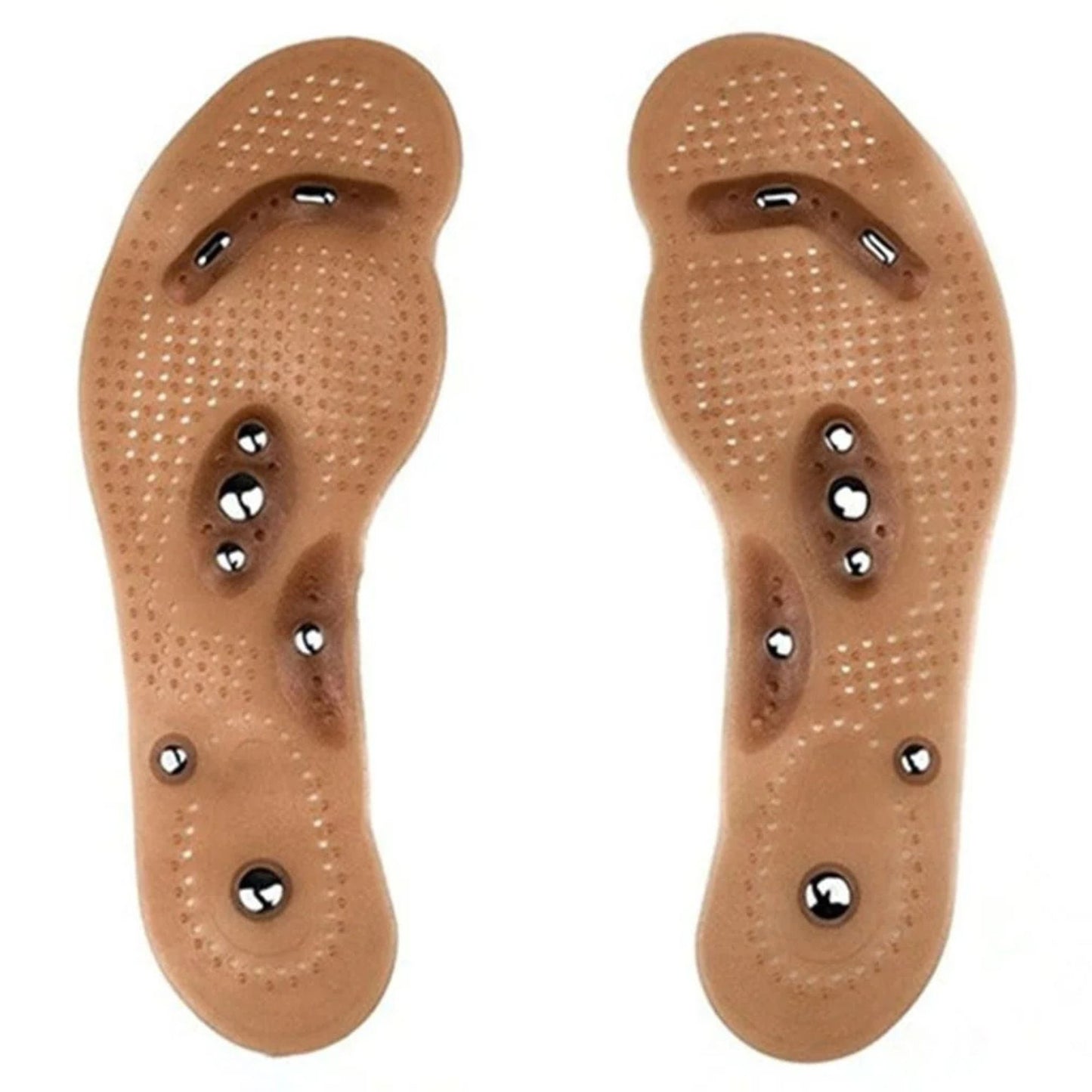 10.5" Magnetic Massage Acupressure Reflexology Foot Therapy Shoe Insoles :1 pair Insoles & Inserts main product image