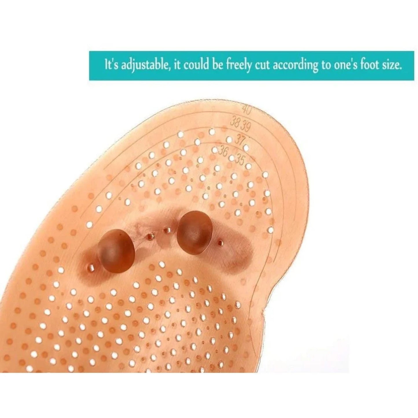 10.5" Magnetic Massage Acupressure Reflexology Foot Therapy Shoe Insoles :1 pair Insoles & Inserts product image 9