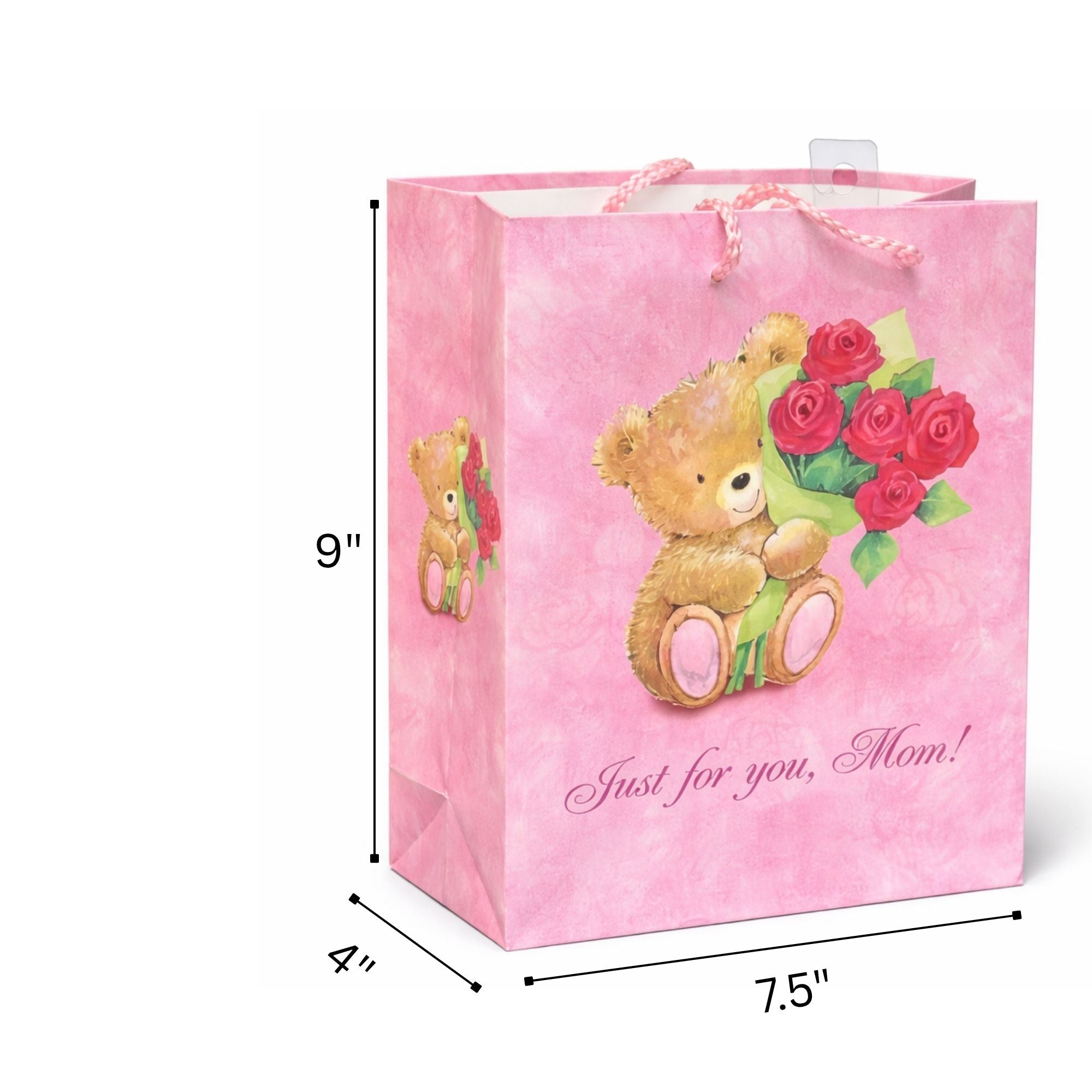 9 x 7.5 x 4 inches Mother’s Day Elegant Paper Gift Bag Gift Bags Mothers Day product detail image