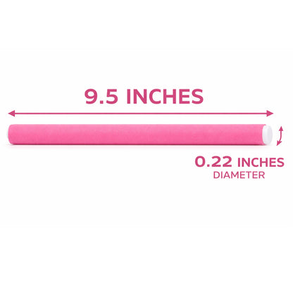 9.5" Foam Curlers 10PCS – Heatless Soft Flexible Hair Rollers