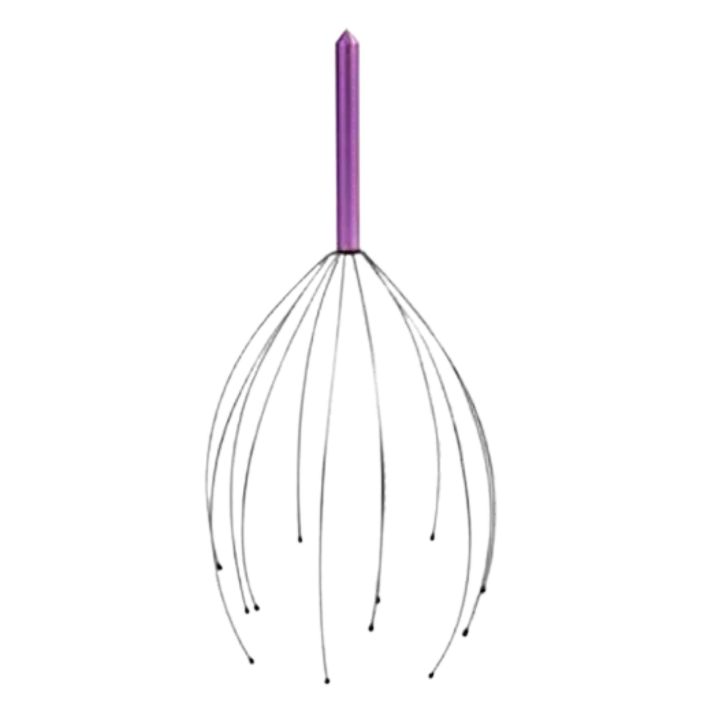 9" Handheld Scalp Massager Tingler – Head Scratcher & Wire Head Massage Tool for Stress Relief"1 Pc