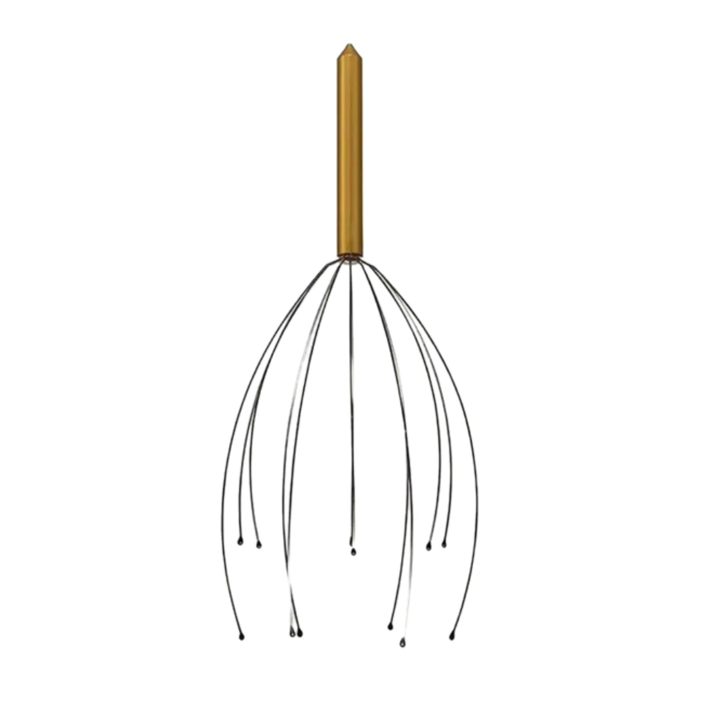 9" Handheld Scalp Massager Tingler – Head Scratcher & Wire Head Massage Tool for Stress Relief"1 Pc