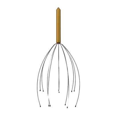 9" Handheld Scalp Massager Tingler – Head Scratcher & Wire Head Massage Tool for Stress Relief"1 Pc