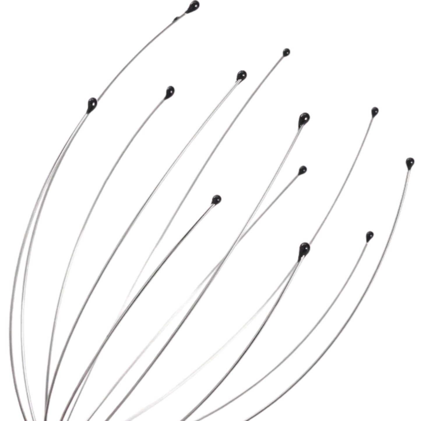 9" Handheld Scalp Massager Tingler – Head Scratcher & Wire Head Massage Tool for Stress Relief"1 Pc