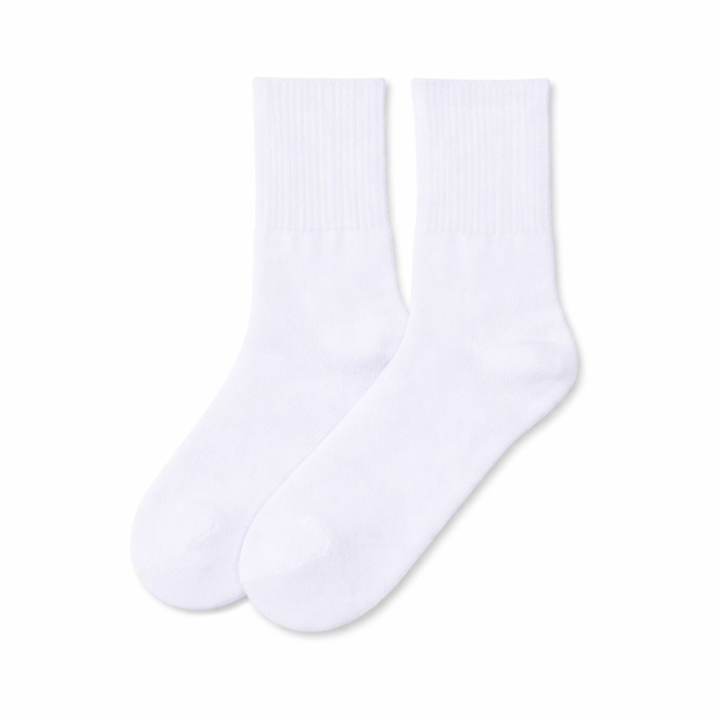 CHENGGONGFANG Diabetic Socks White Soft Comfortable Fit main product image