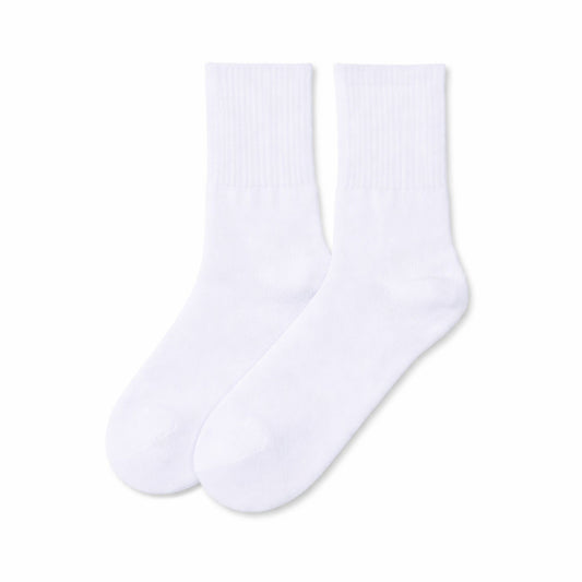 CHENGGONGFANG Diabetic Socks White Soft Comfortable Fit main product image