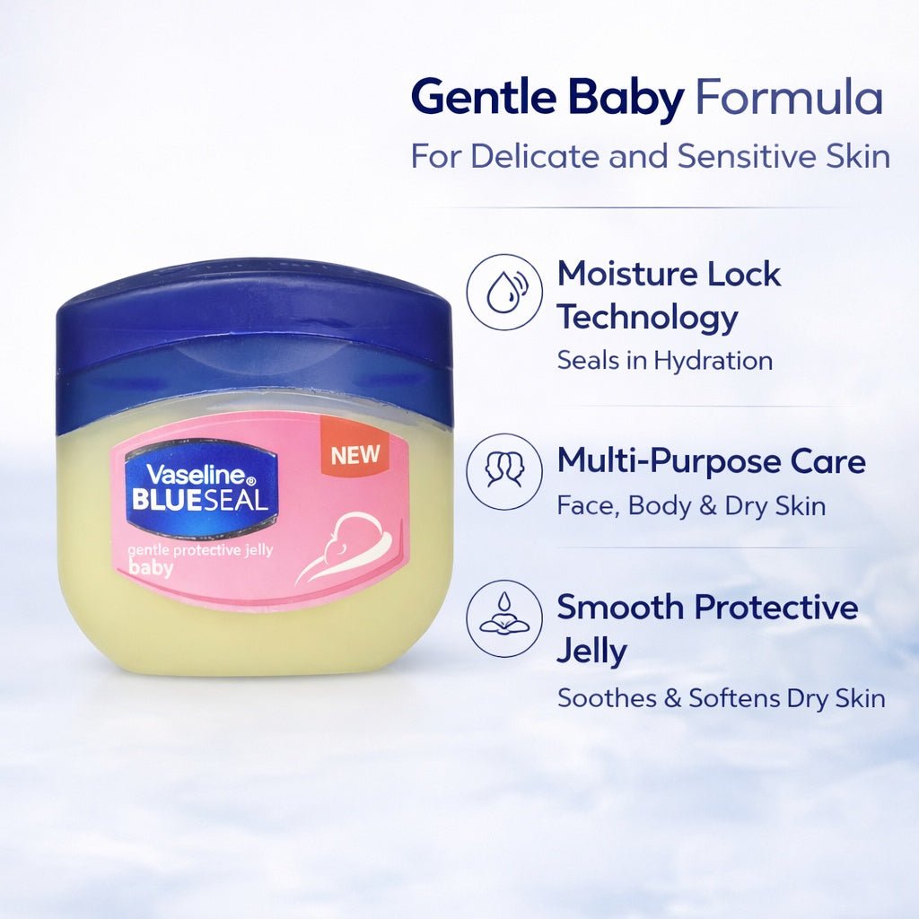 50ml Vaseline Blueseal Gentle Protective Jelly Petroleum Jelly product detail image
