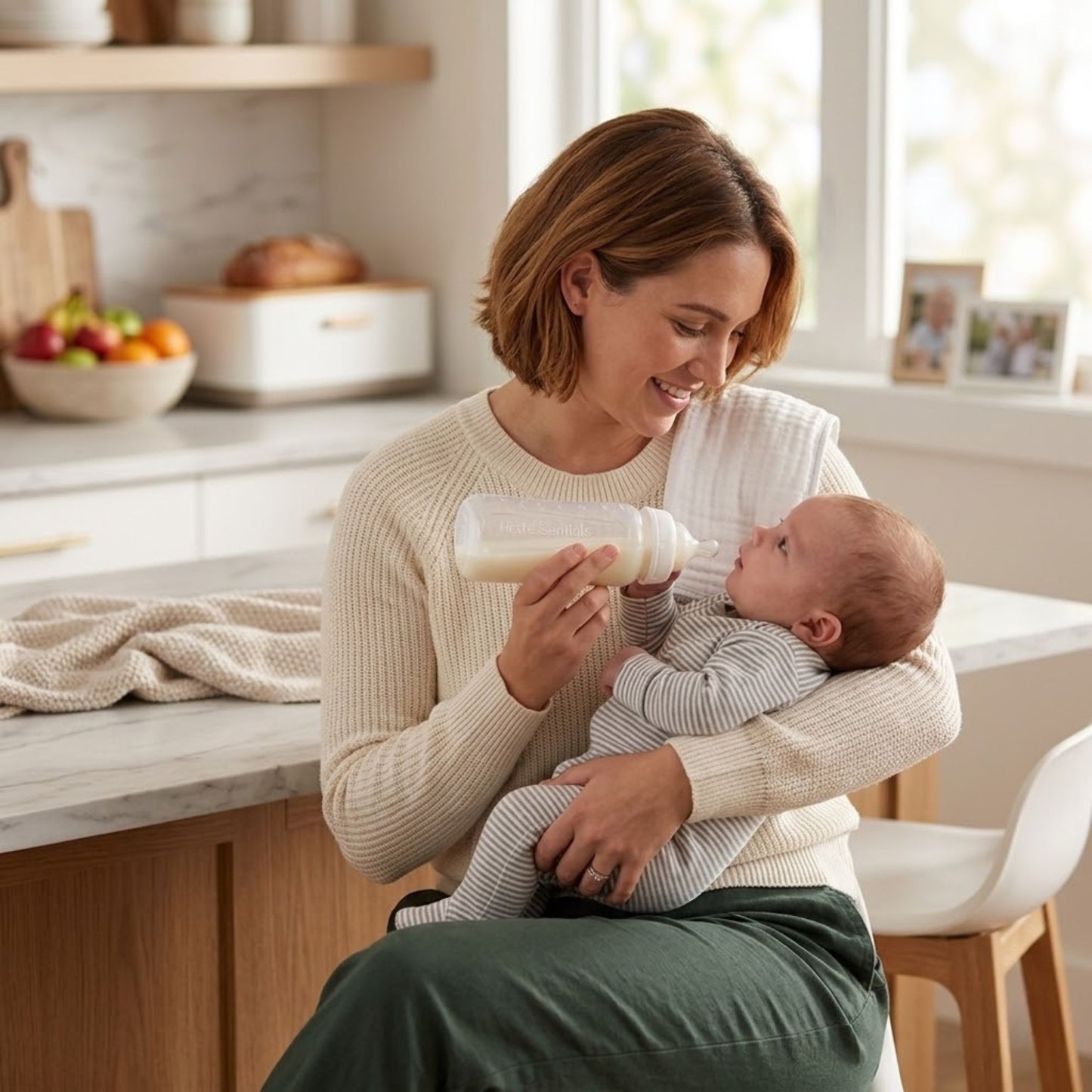 9oz NUK Silicone Baby Bottle Medium Flow BPA Free