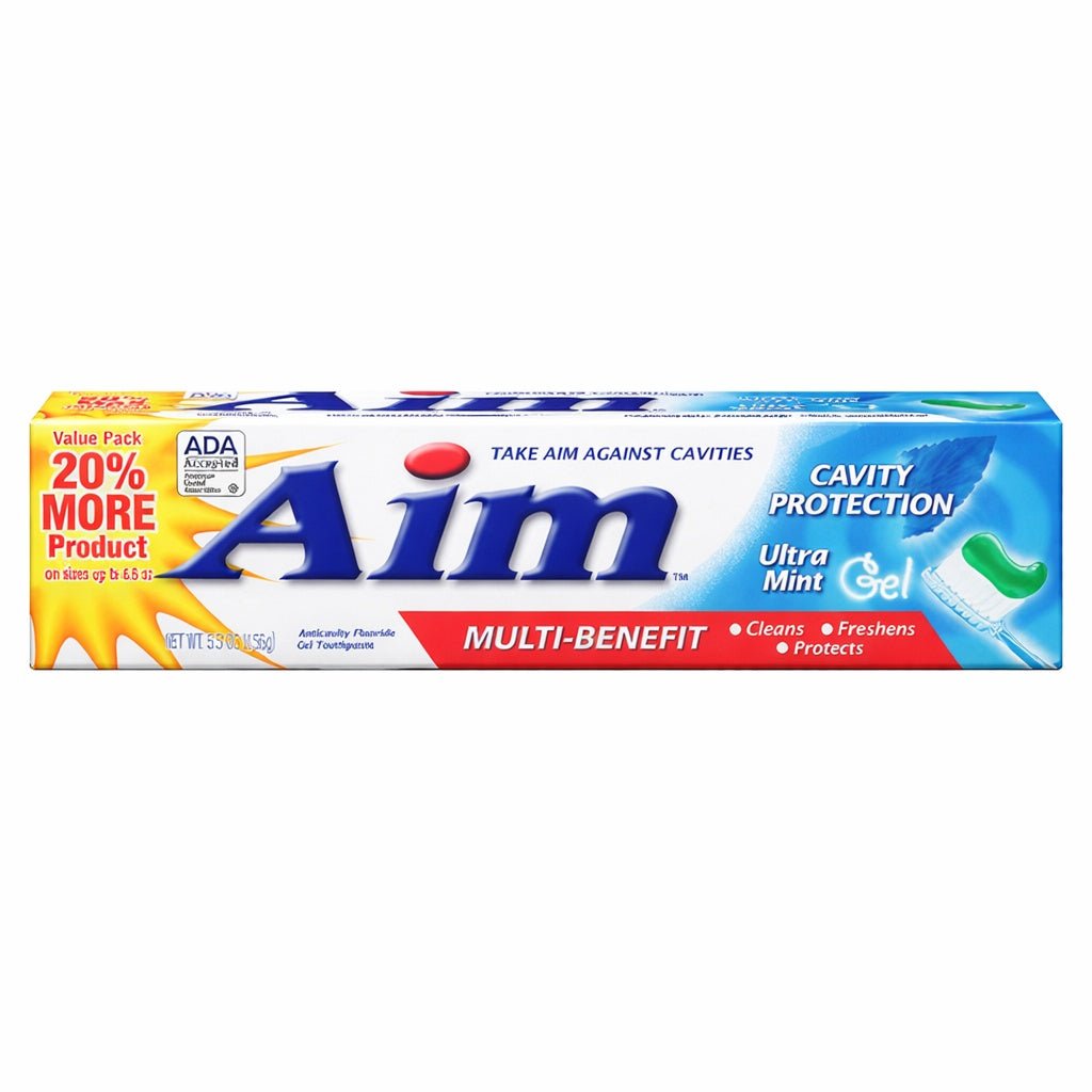 Aim Cavity Protection Anticavity Fluoride Toothpaste, Ultra Mint Gel main product image