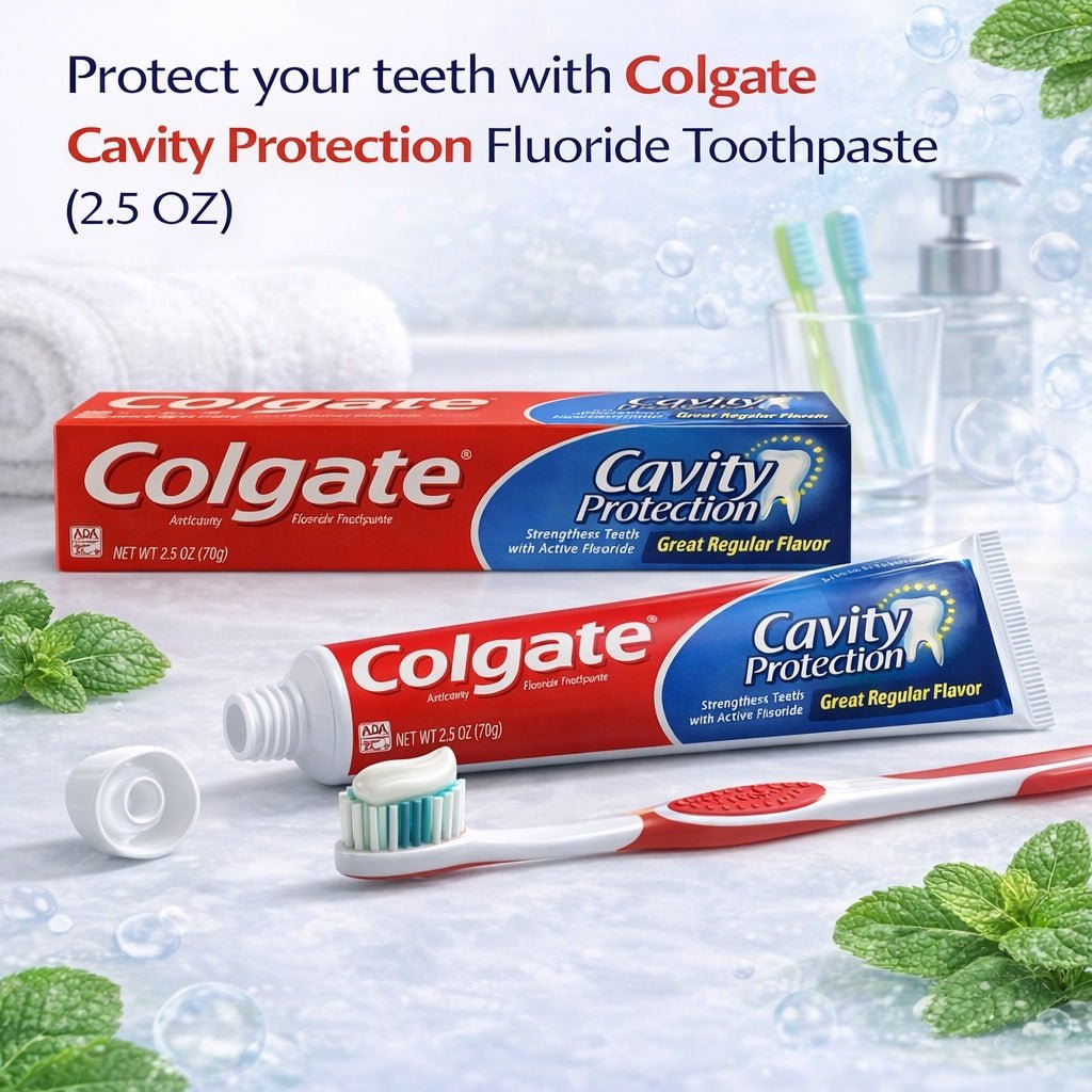 2.5 OZ Colgate Toothpaste Cavity Protection size and feature image