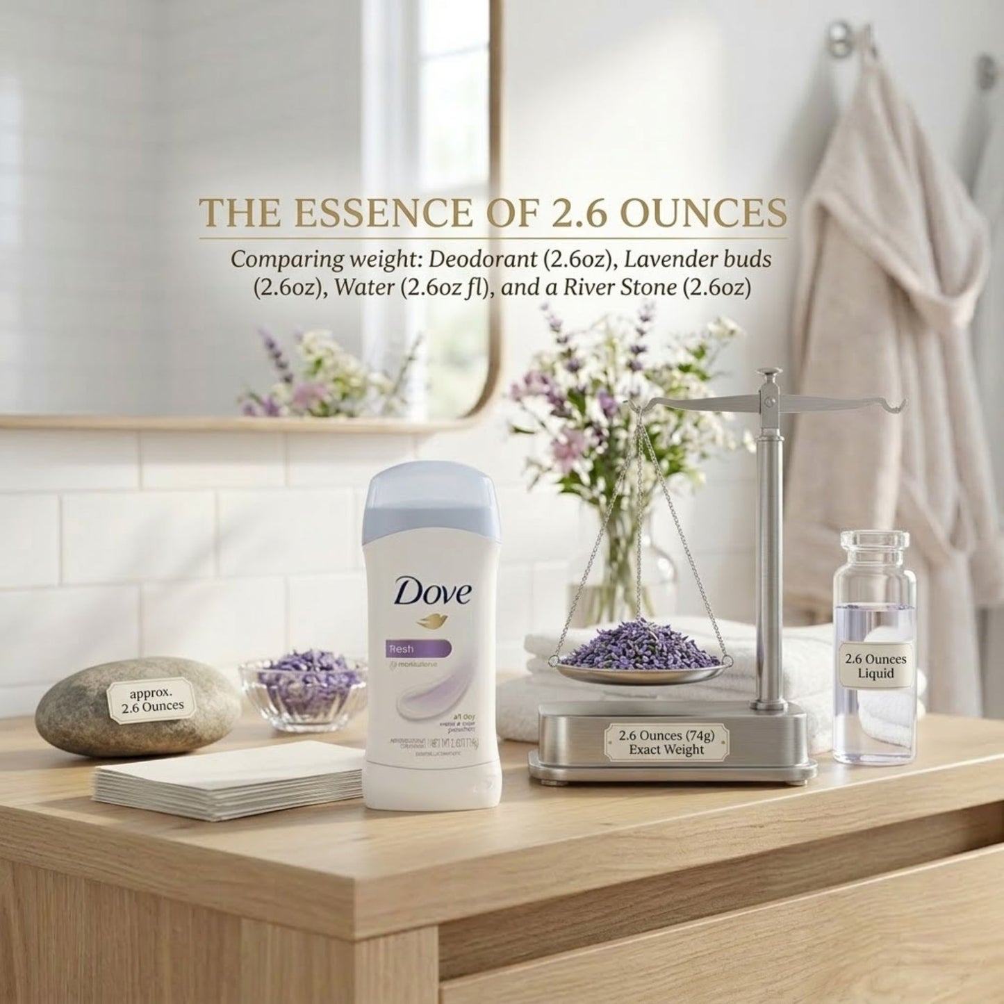 2.6 oz Dove Fresh Deodorant Antiperspirant Stick - Sweat & Odor Protection