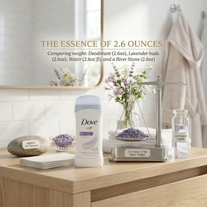 2.6 oz Dove Fresh Deodorant Antiperspirant Stick - Sweat & Odor Protection