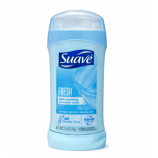 2.4 oz Suave Fresh Antiperspirant Deodorant Stick