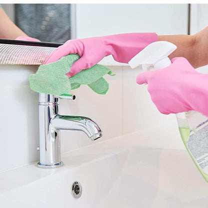 12"X12" Home Style Essential 100% Cotton Assorted Wash Cloths:10 Pcs