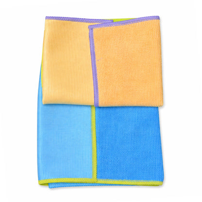 Xtra 2 Pack Fast Absorbing Microfiber Kitchen Cleaning Cloths product detail image