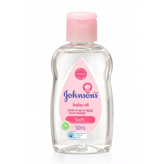 50mL Johnson's Baby Oil Gentle Moisturizer Care
