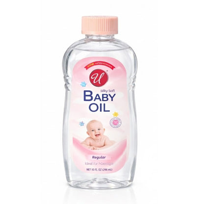 10oz Silky Soft Baby Oil Gentle Skin Moisturizer
