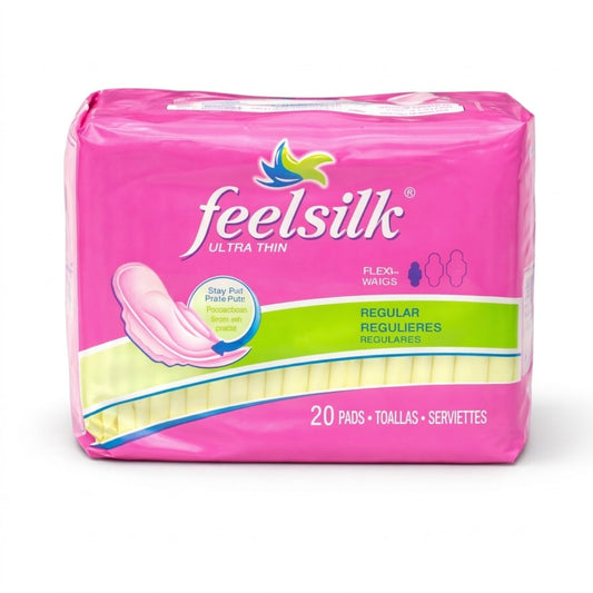 Feelsilk Ultra Thin Regular Sanitary Pads 20 Count