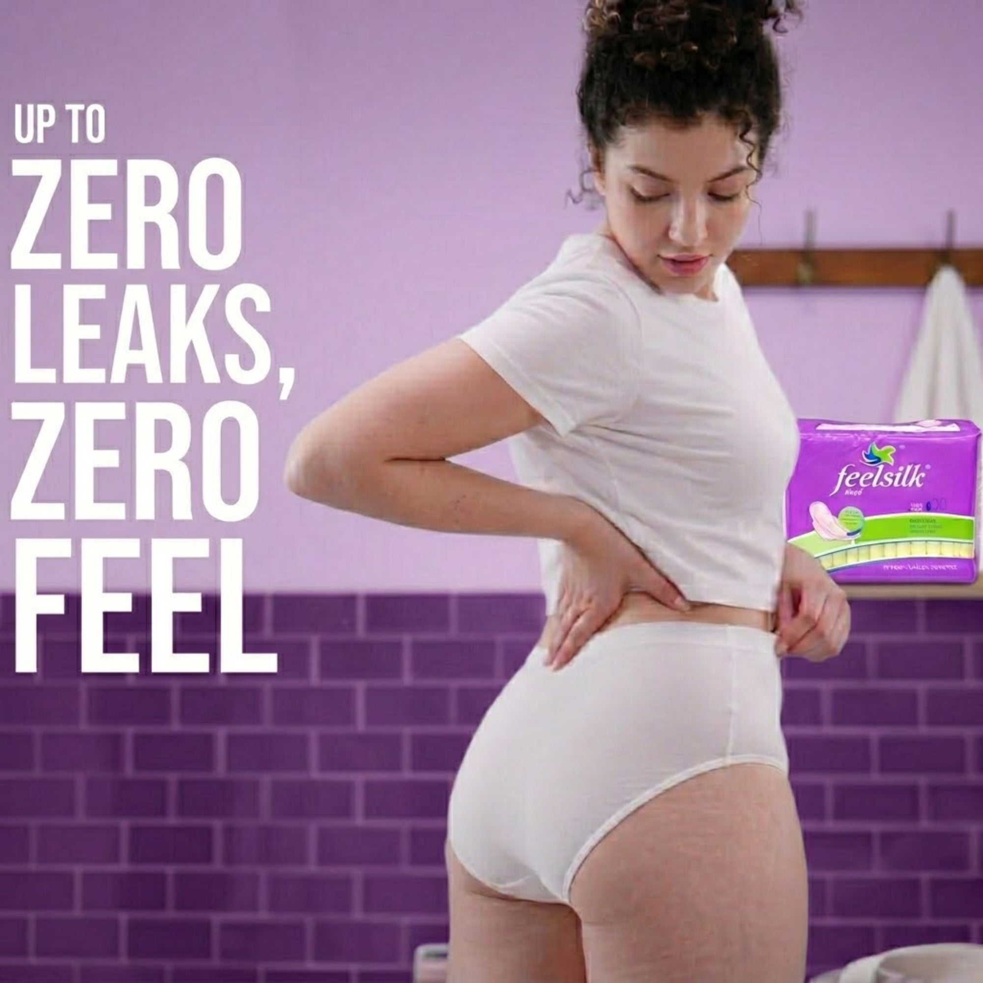 12 Count Feelsilk Maxi Pads Regular Flow With Wings Hygiene lifestyle use image