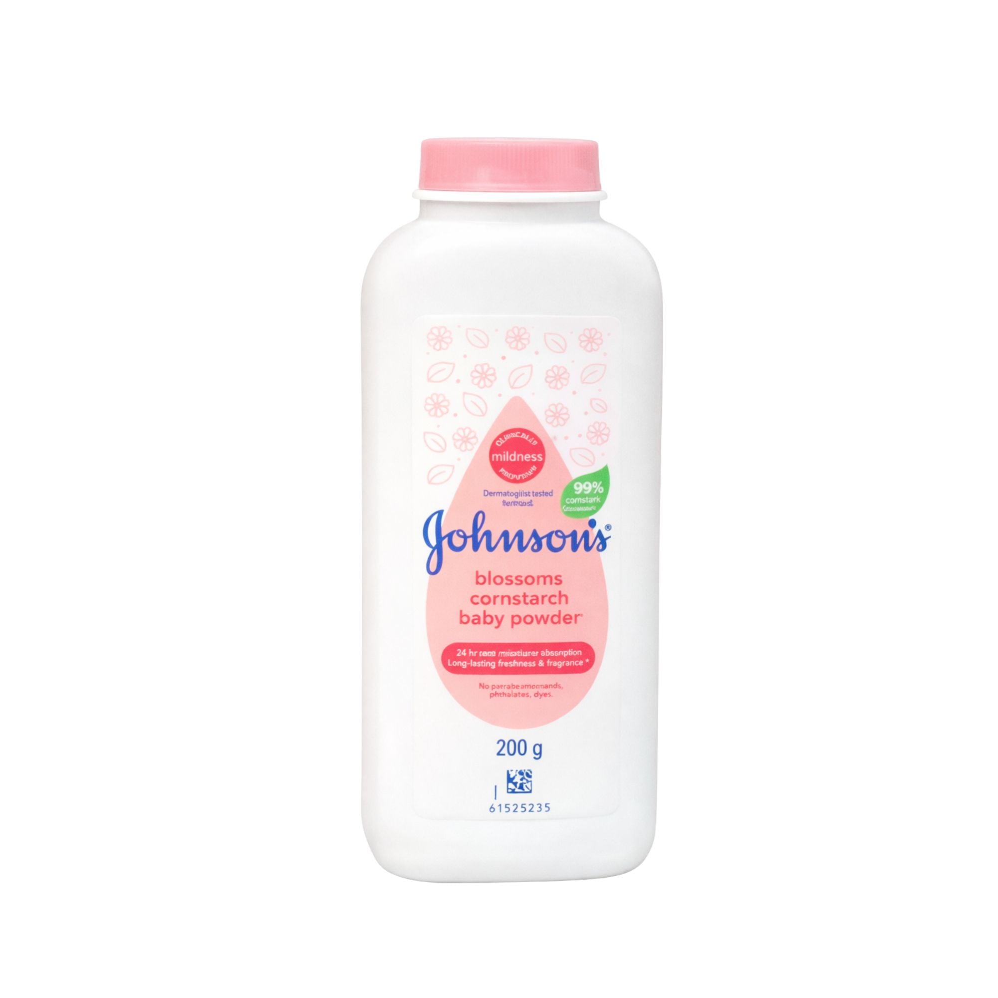 7oz Johnson’s Blossoms Cornstarch Baby Powder Gentle Fresh Skin Care Soft - 99Everything