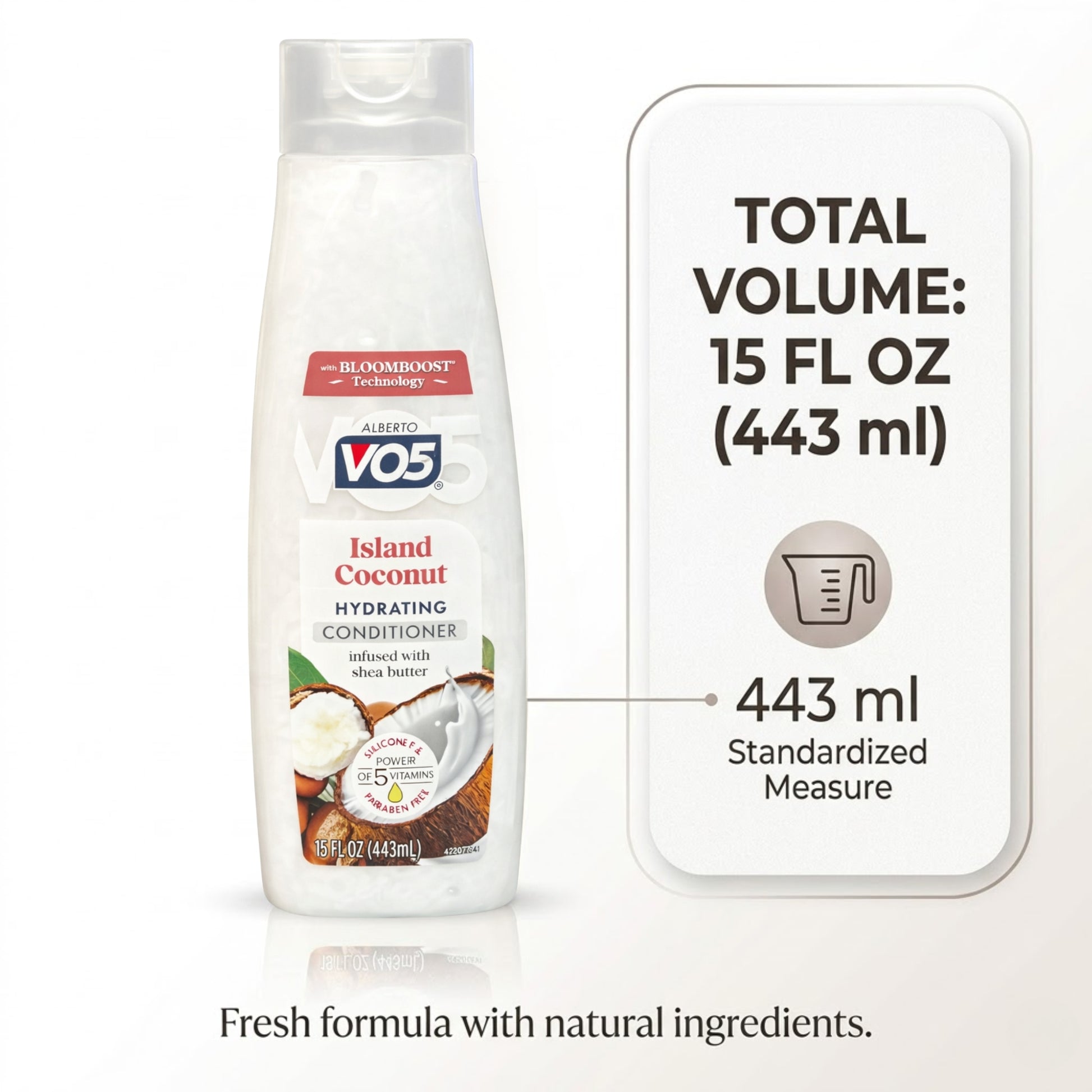 15 oz VO5 Alberto Island Coconut Conditioner Hydrating Formula