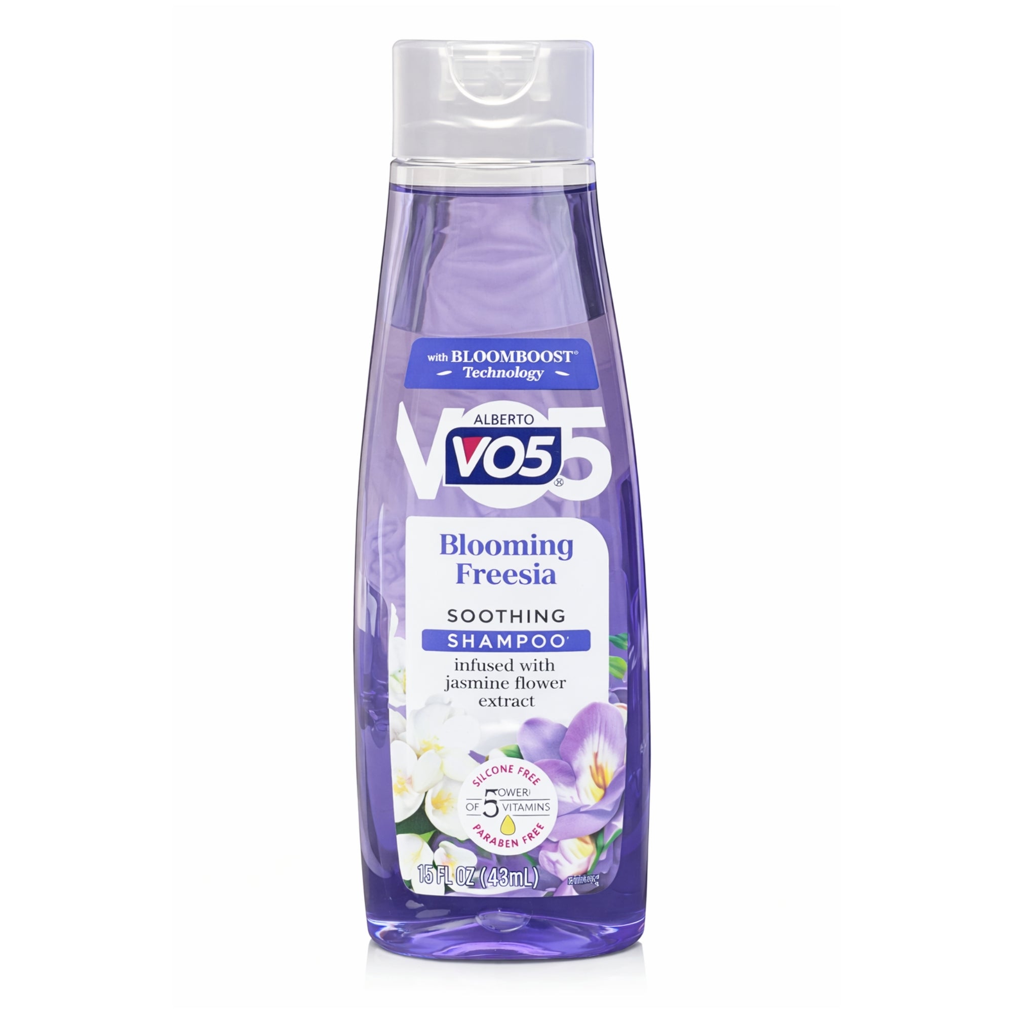 15 oz Alberto VO5 Blooming Freesia Soothing Shampoo main product image