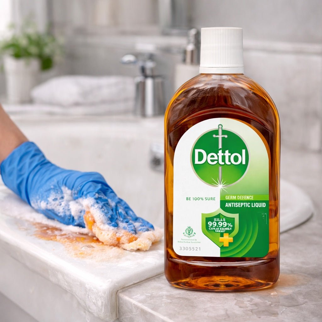 Dettol Antiseptic Liquid – Germ Protection Solution size and feature image