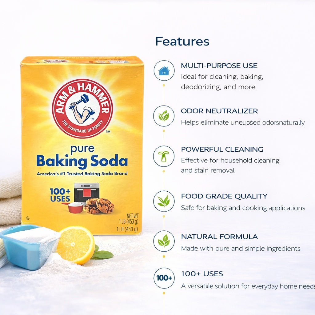 1 lb Arm & Hammer Pure Baking Soda product detail image