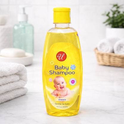 15 fl oz Baby Shampoo – Gentle Tear Free Formula lifestyle use image