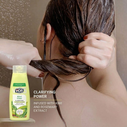 15oz Alberto VO5 Kiwi Lime Clarifying Conditioner Bottle Shampoo lifestyle use image