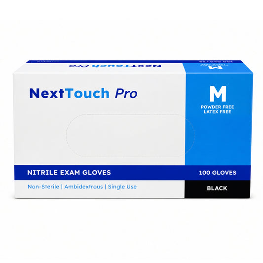100 Count NextTouch Pro Nitrile Exam Gloves