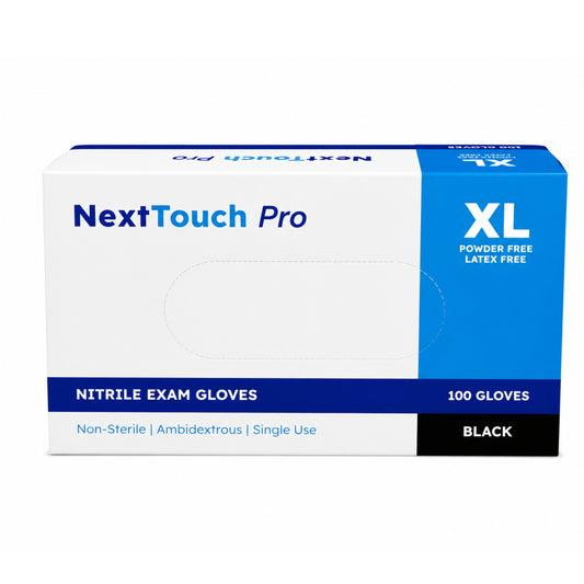 100 Count XL NextTouch Pro Nitrile Gloves
