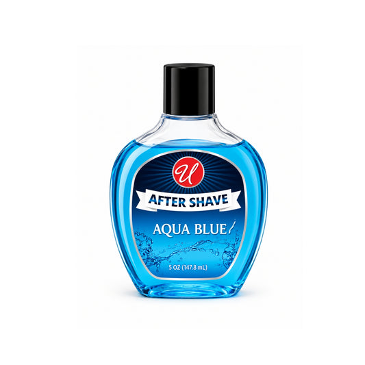 5oz U Aqua Blue After Shave Lotion for Men