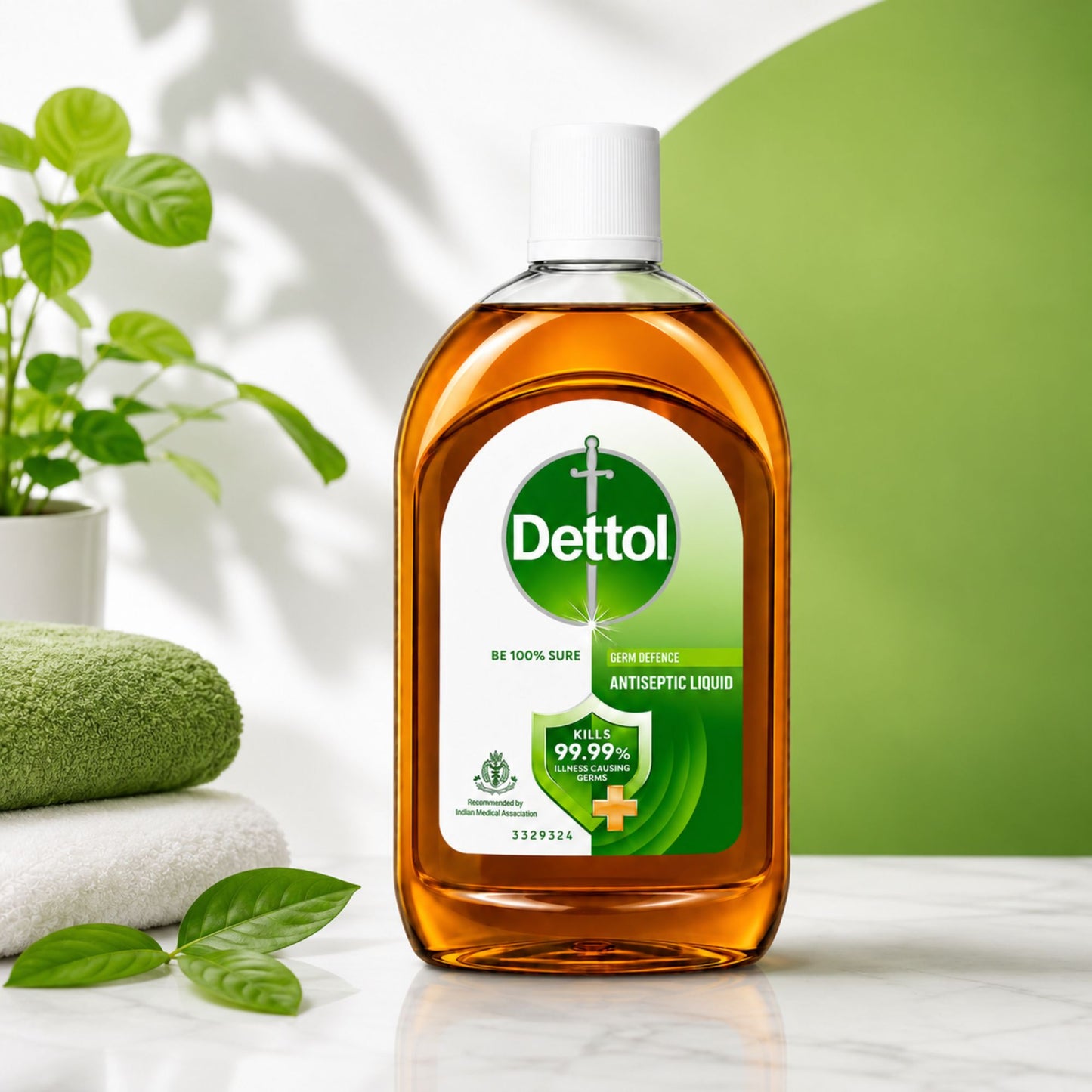 Dettol Germ Defence Antiseptic Liquid 550ml Household Cleaner