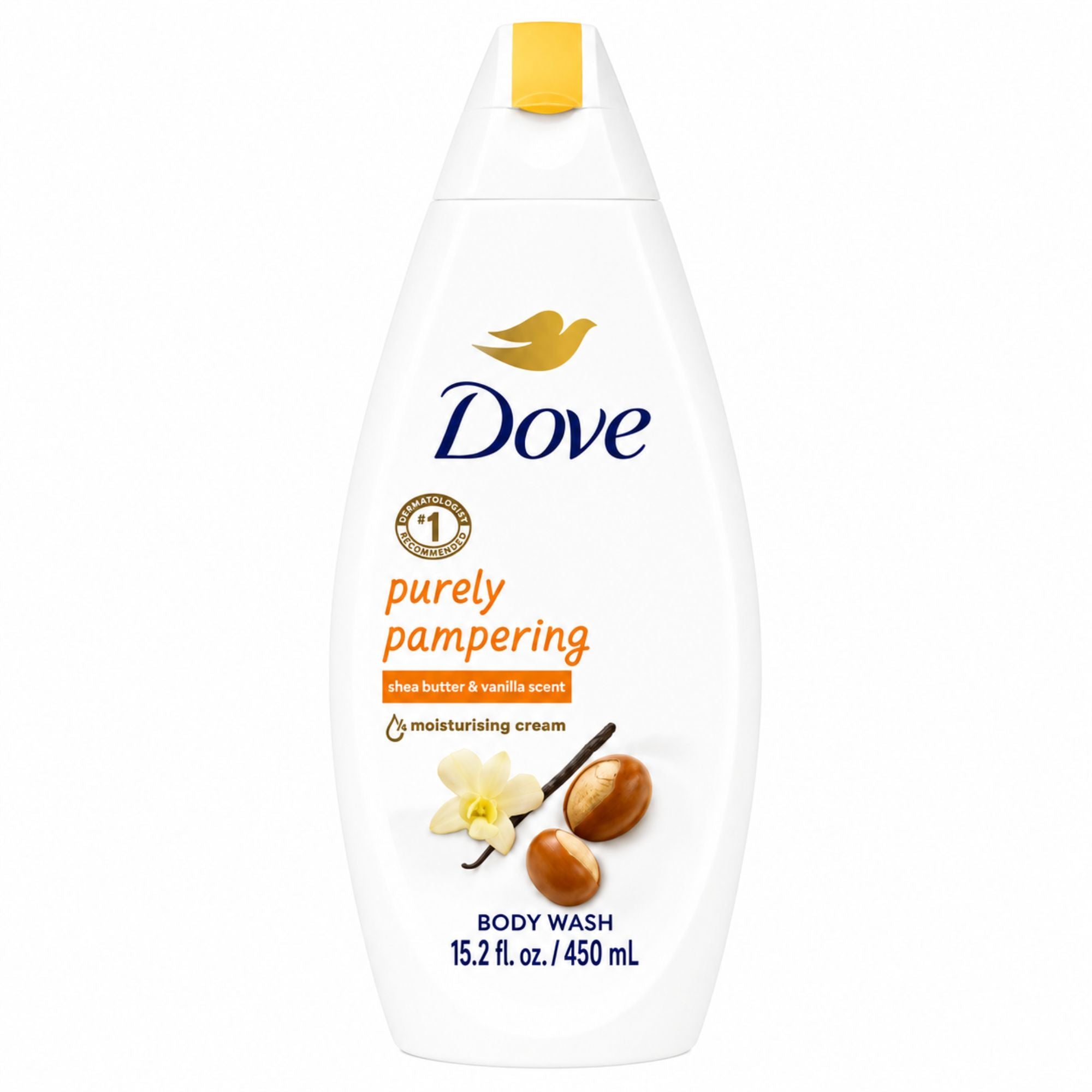 Dove Purely Pampering shea butter and vanilla scented moisturizing body wash