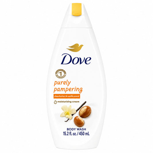 Dove Purely Pampering shea butter and vanilla scented moisturizing body wash