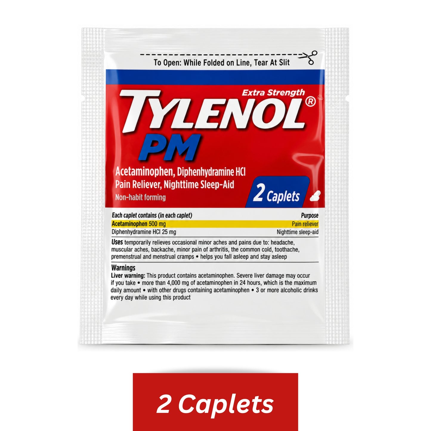 Tylenol PM Extra Strength Nighttime Caplets